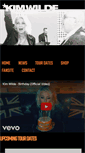 Mobile Screenshot of kimwilde.com
